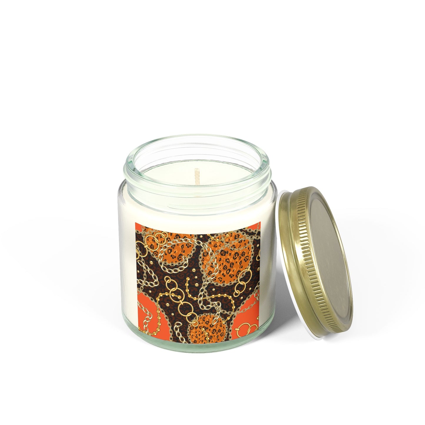 Scented Coconut Apricot Candles (4oz, 9oz)