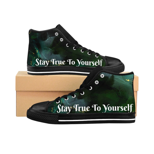 Men's Classic Sneakers - Stay True To Yourself