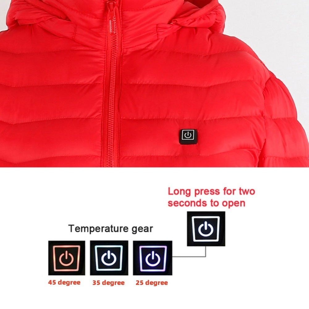 New Heated Jacket Coat USB Electric Jacket