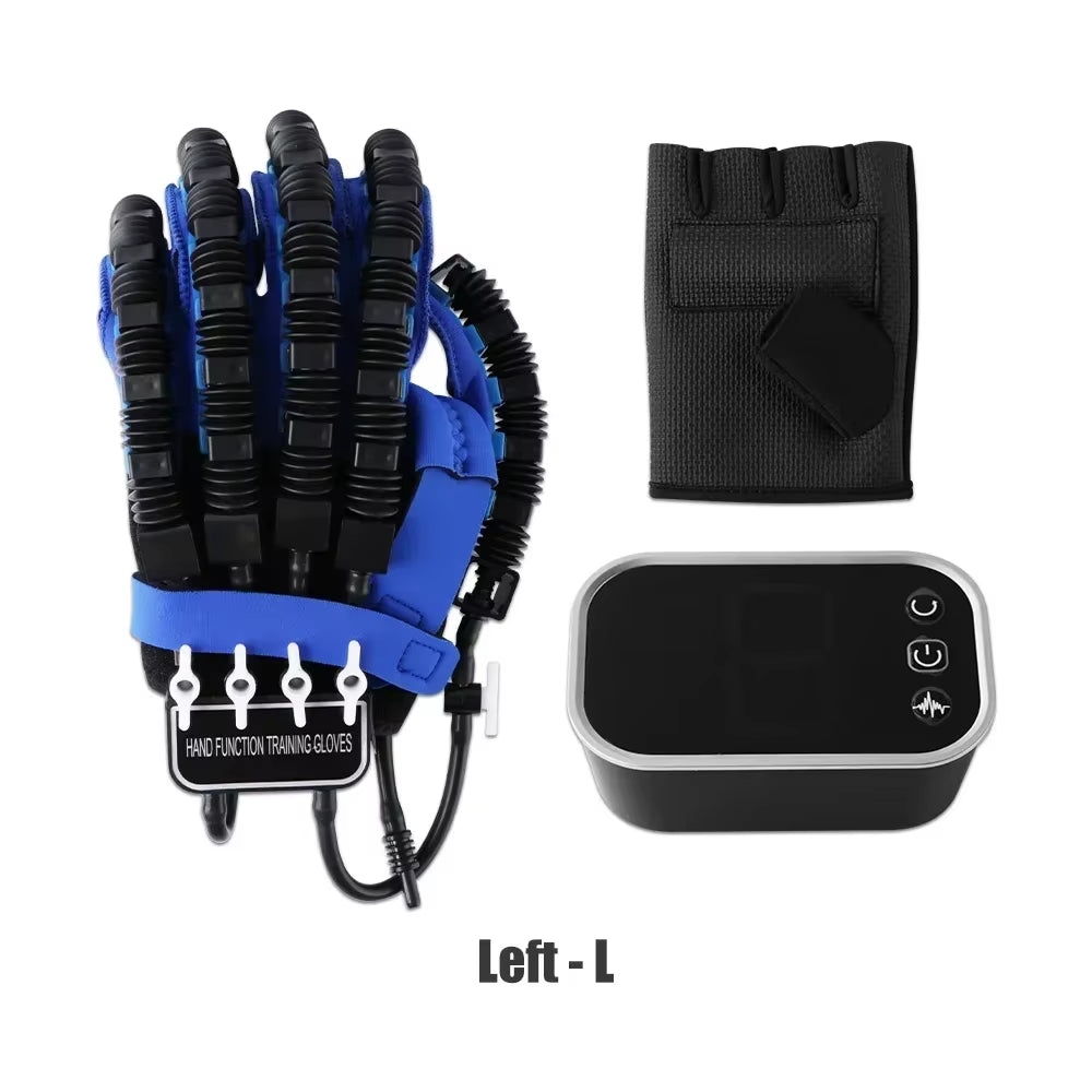 Left & Right Hand Finger Rehabilitation Exerciser Robot Gloves Stroke Hemiplegia Cerebral Infarction Training Equipment Therapy