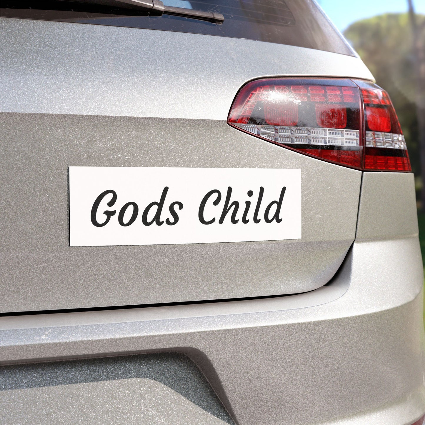 Inspirational 'God's Child' Car Magnet - Faith-Based Vehicle Decor