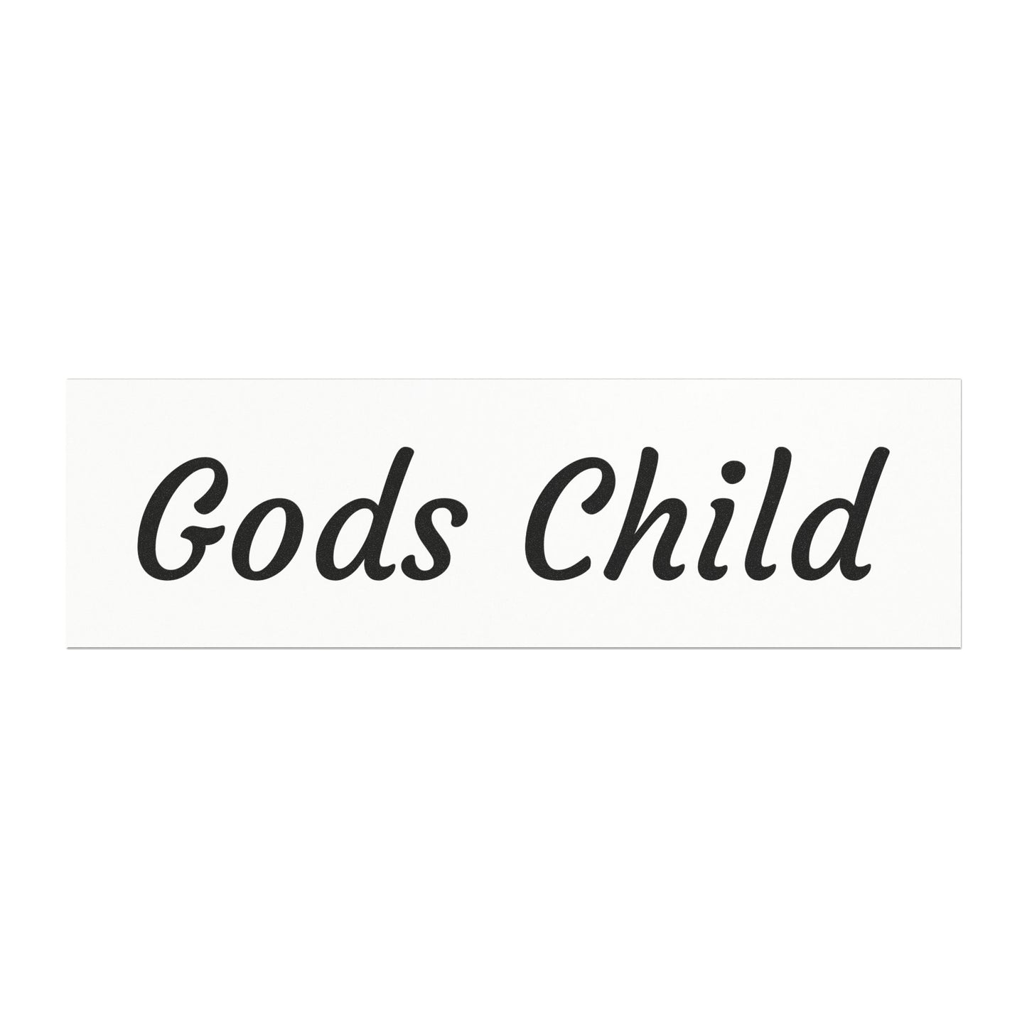 Inspirational 'God's Child' Car Magnet - Faith-Based Vehicle Decor