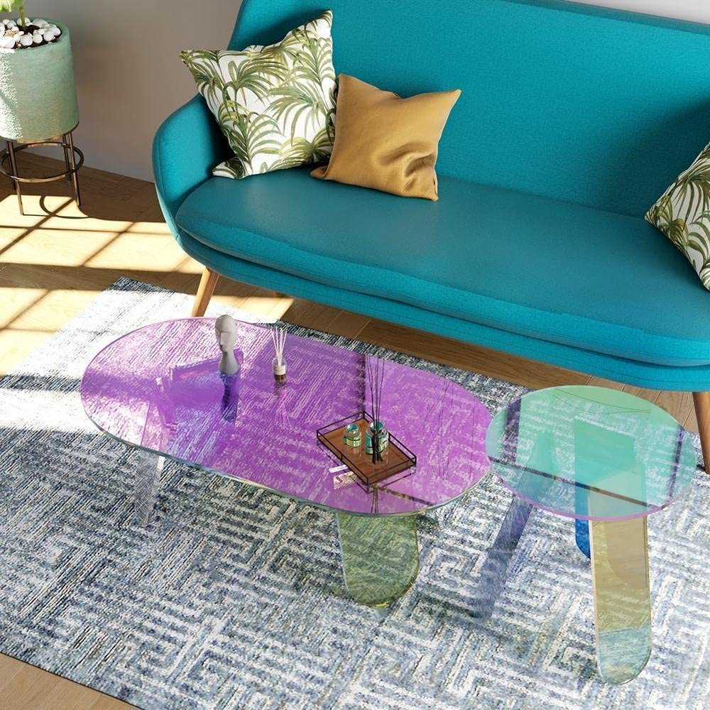 Acrylic Rainbow Table