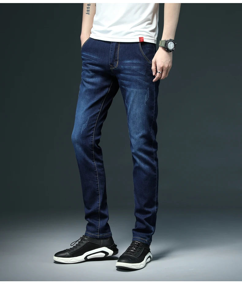 Men Stretch Skinny Jeans