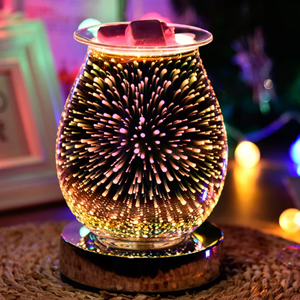 3D Fireworks Effect Touch Aromatherapy Machine