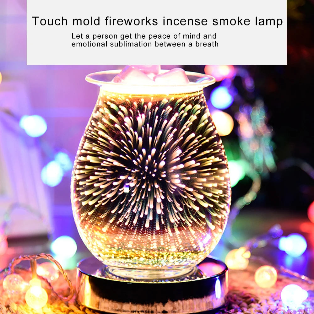 3D Fireworks Effect Touch Aromatherapy Machine