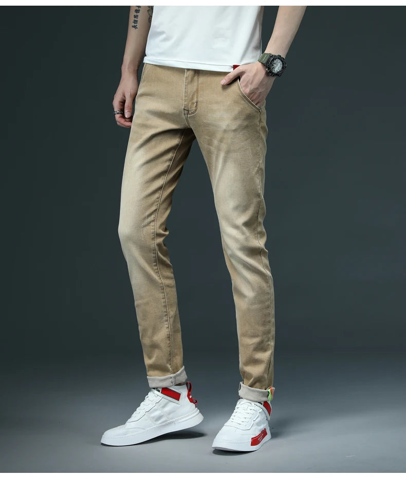 Men Stretch Skinny Jeans