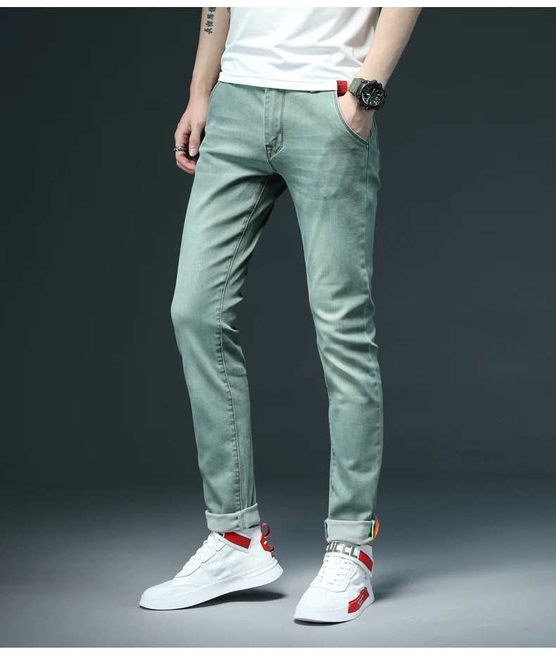 Men Stretch Skinny Jeans