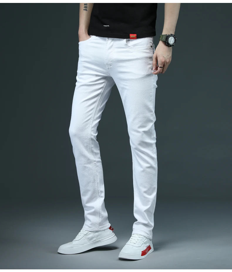 Men Stretch Skinny Jeans