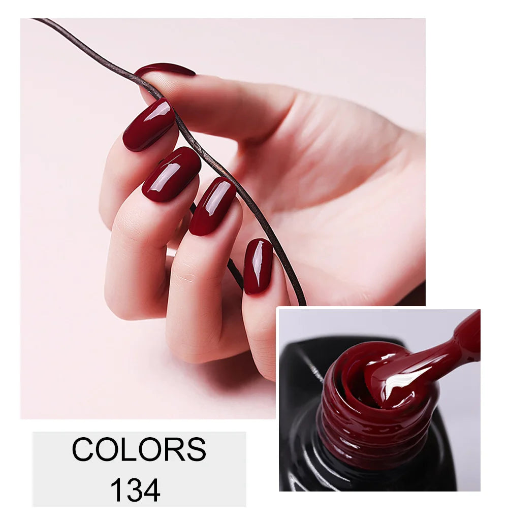 Ibdgel 12 Colors 15ML Nail Gel Polish Nail Accessories Semi-permanent Varnish Nail Art Nail Soak Off LED UV Gel Nail Venalisa