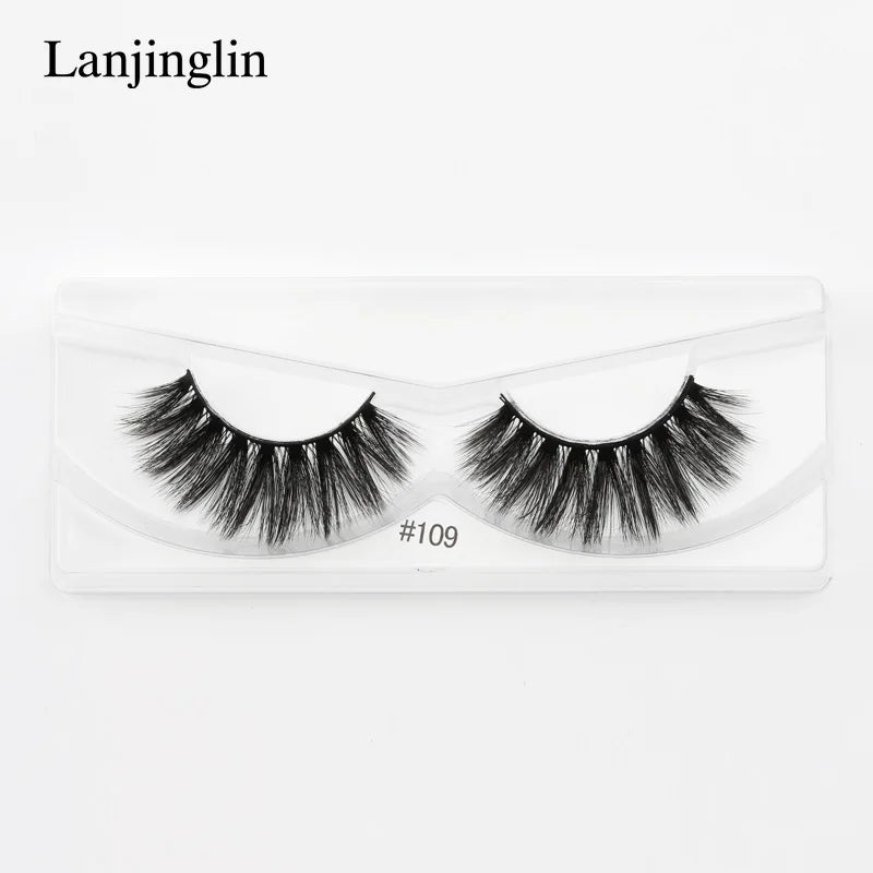 10/20/50/100 Pairs 3D Mink Lashes Natural Eyelashes