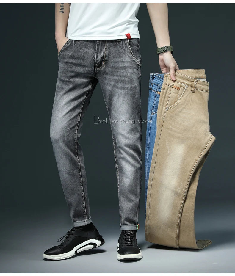 Men Stretch Skinny Jeans