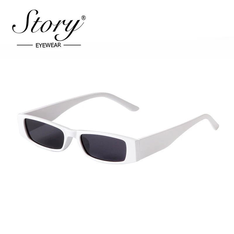 Narrow Rectangle Sunglasses