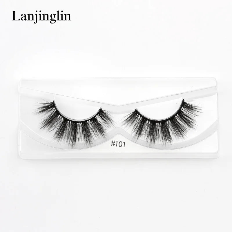 10/20/50/100 Pairs 3D Mink Lashes Natural Eyelashes