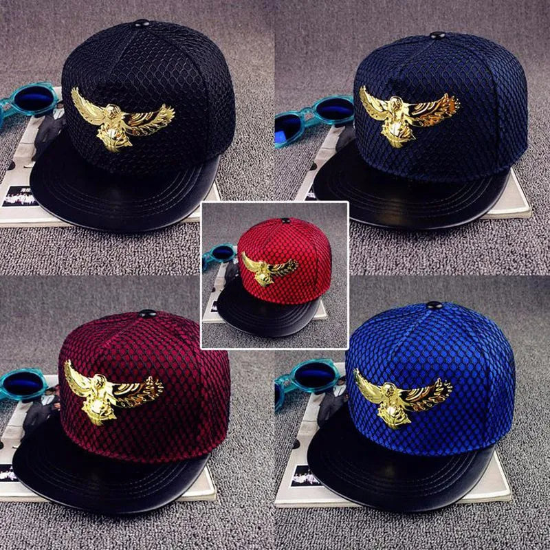 Casual Bone Hip Hop Snapback Baseball Cap for Men Women Doitbest Summer Brand Eagles Metal Europe Design Sun Hat