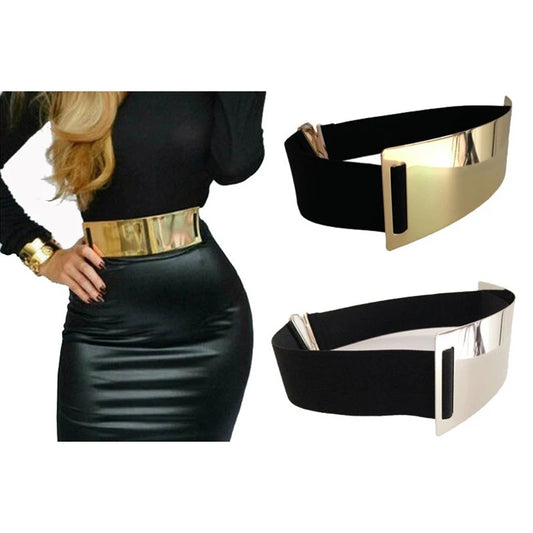 Woman Gold or Silver Brand Belt