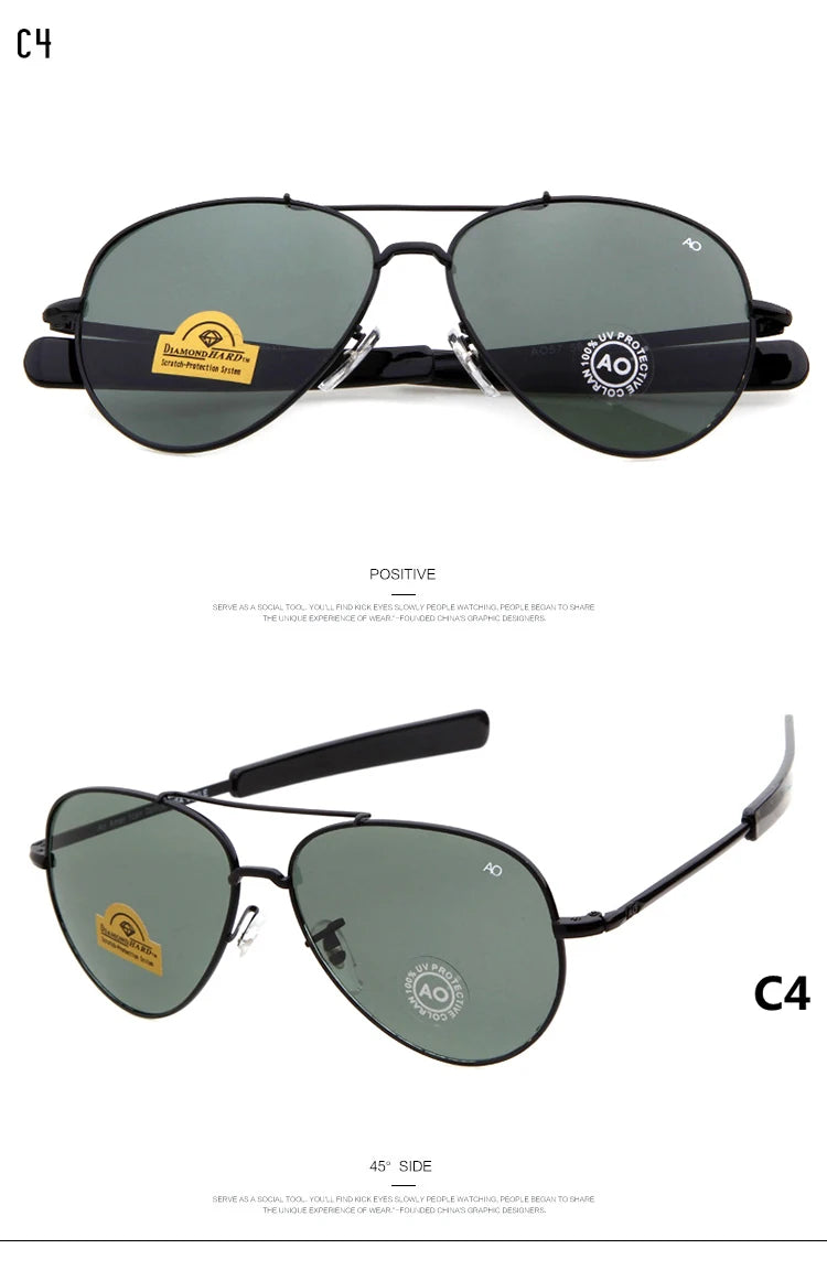 WHO CUTIE Brand AO Sunglasses pilot 90s