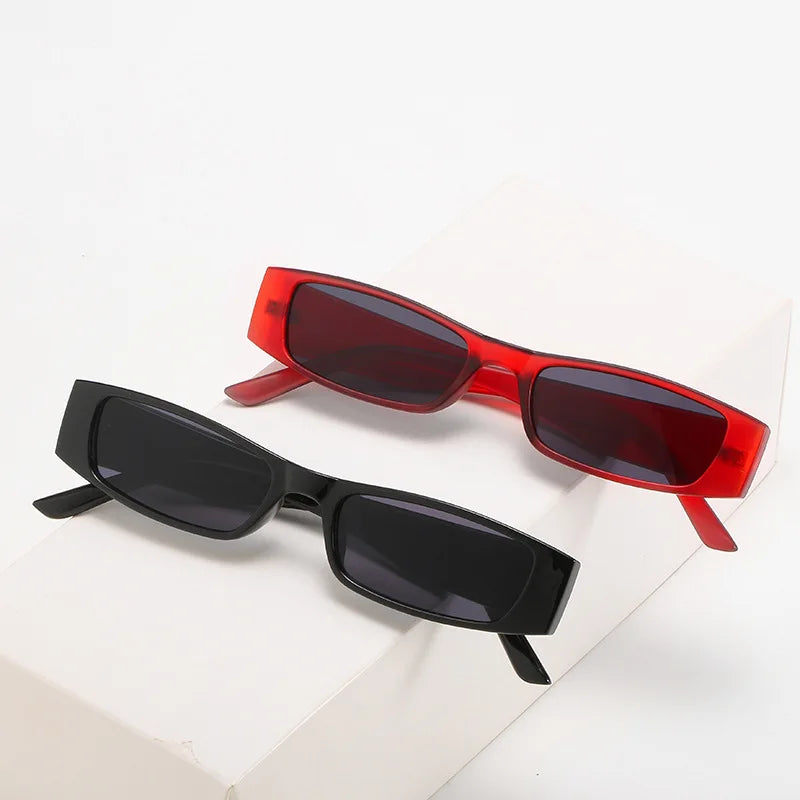 Narrow Rectangle Sunglasses