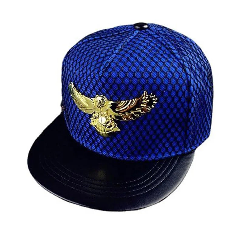 Casual Bone Hip Hop Snapback Baseball Cap for Men Women Doitbest Summer Brand Eagles Metal Europe Design Sun Hat