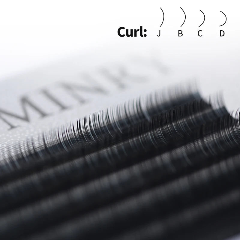 12rows lower lashes mix 5 6 7 professional eyelashes, soft ermine eyelashes extension