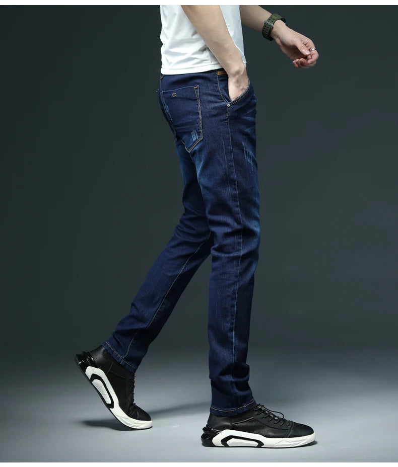 Men Stretch Skinny Jeans