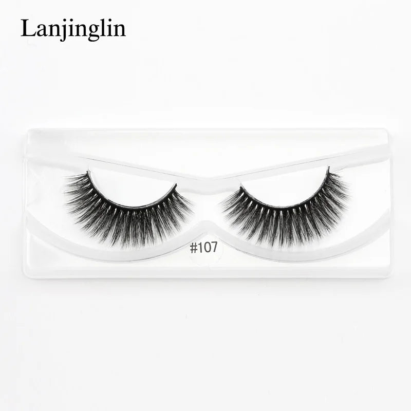 10/20/50/100 Pairs 3D Mink Lashes Natural Eyelashes