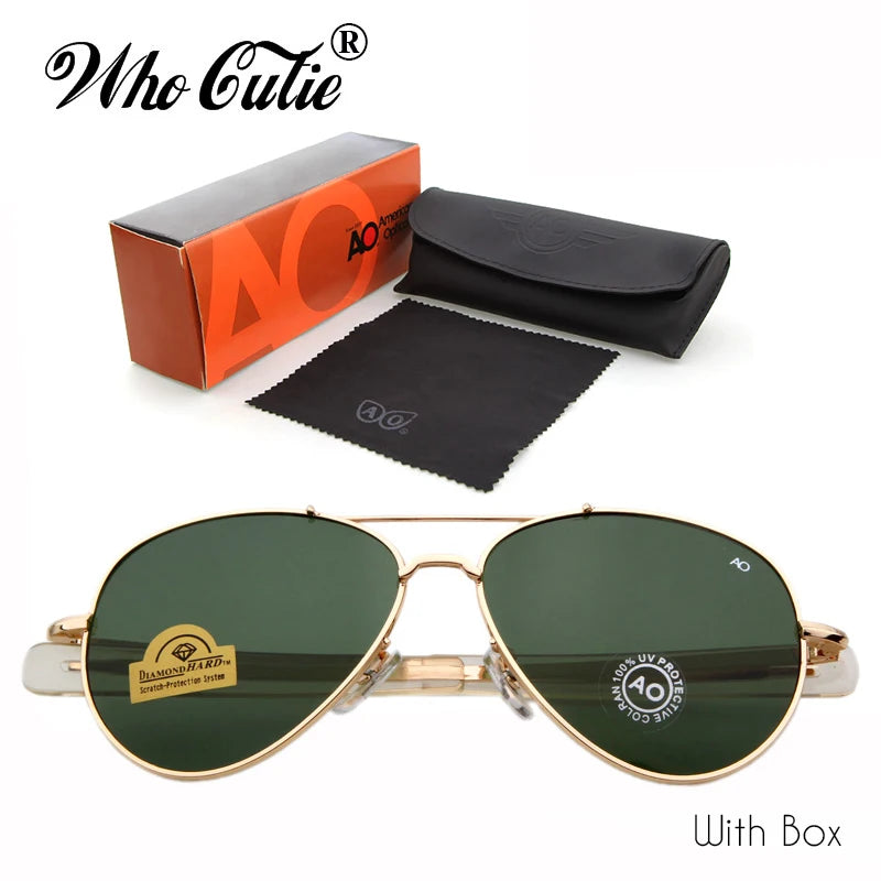 WHO CUTIE Brand AO Sunglasses pilot 90s