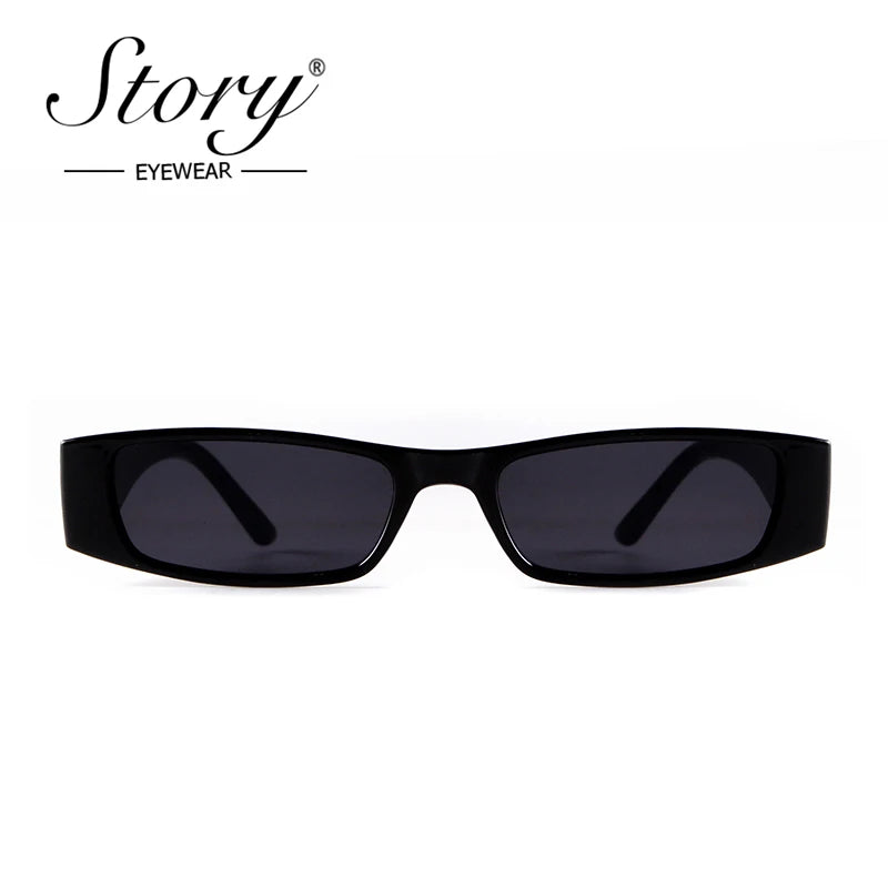 Narrow Rectangle Sunglasses