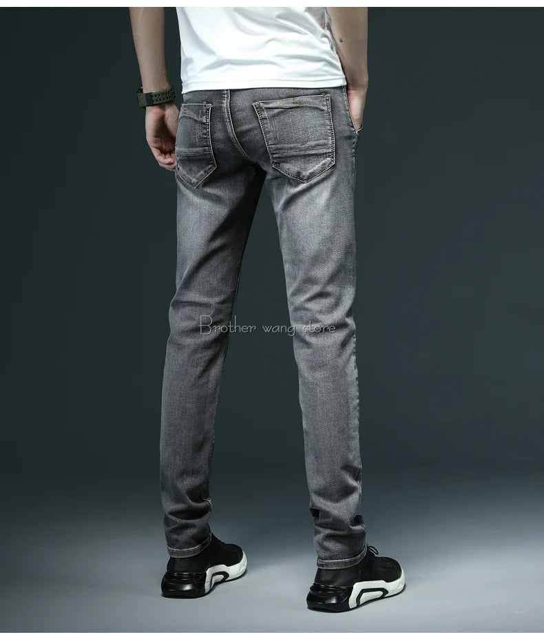 Men Stretch Skinny Jeans