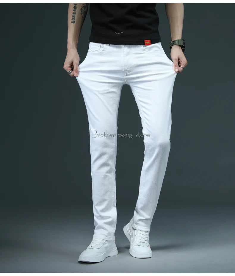 Men Stretch Skinny Jeans