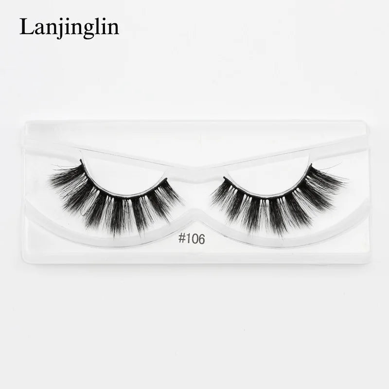 10/20/50/100 Pairs 3D Mink Lashes Natural Eyelashes