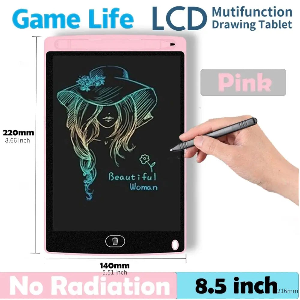 8.5/10/12-inch LCD Screen Drawing Board - Educational Painting and Writing Tablet for Kids - Fun Baby Toy for Boys and Girls Top