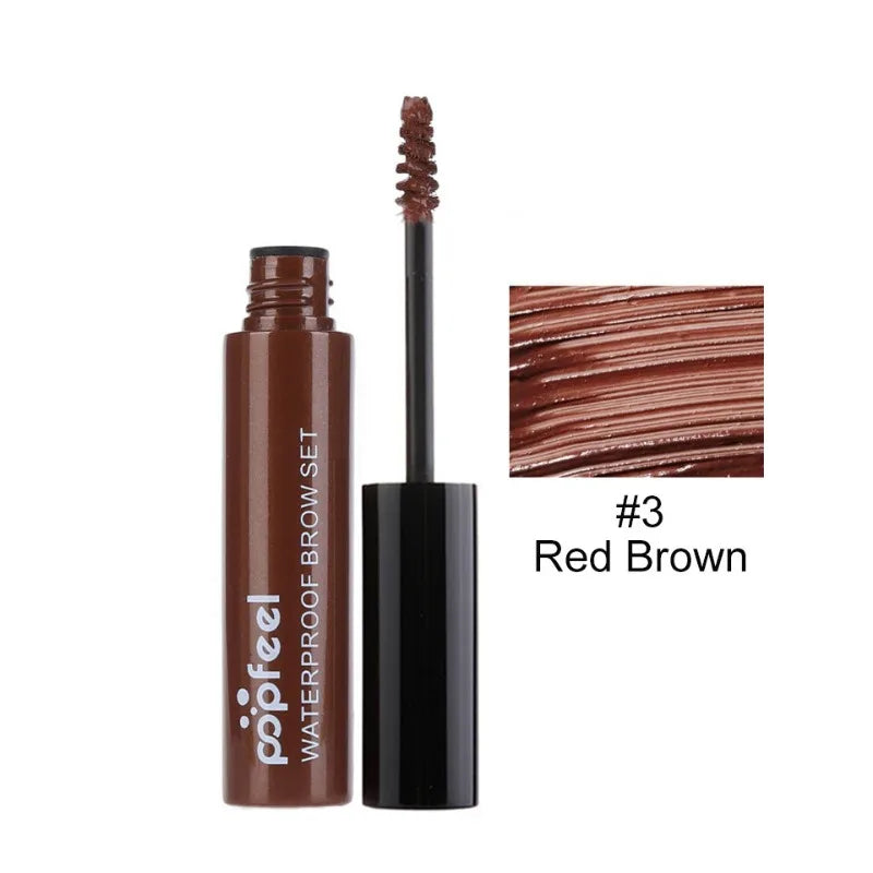 3D Fiber Eyebrow Gel Mascara Cream Eye Brow Makeup Set Kit Waterproof Long Lasting Eyebrow Enhancer Cosmetics Eye Beauty EC14#