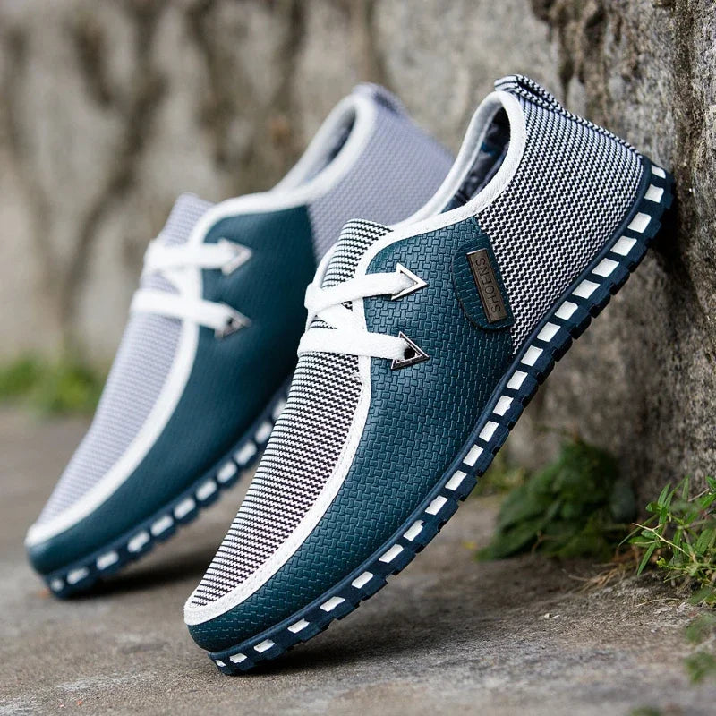 Hot Trendy Men Casual Shoes 2023 Slip-on Comfortable Flat Men's Shoes Concise Lazy Basic Driving Male Shoes New Erkek Ayakkabı