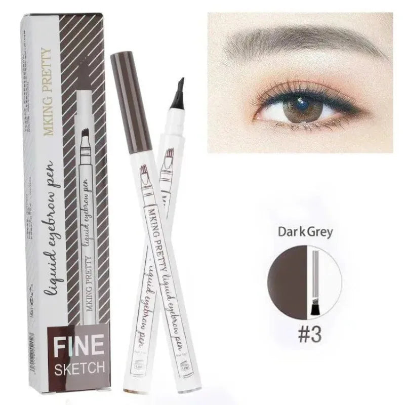 3D Fiber Eyebrow Gel Mascara Cream Eye Brow Makeup Set Kit Waterproof Long Lasting Eyebrow Enhancer Cosmetics Eye Beauty EC14#