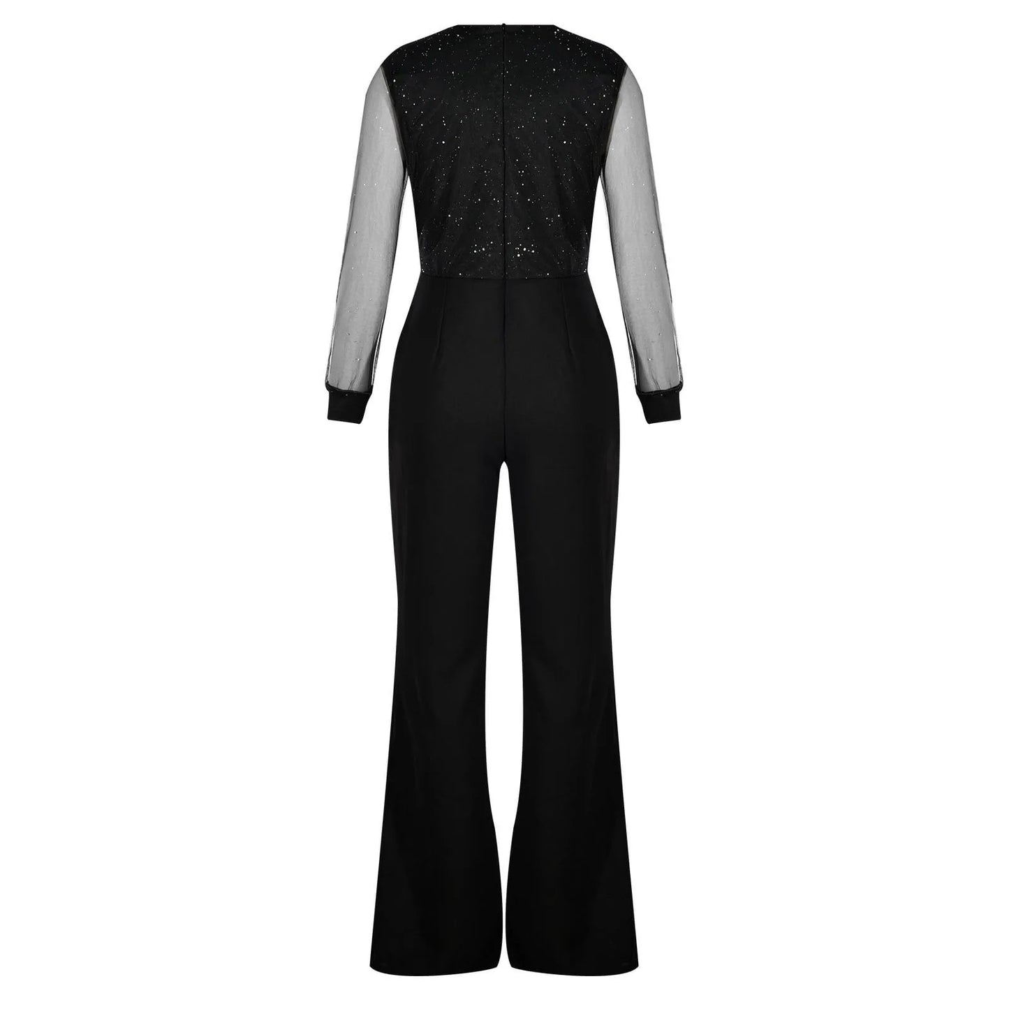 Women's Long Sleeved Pants Jumpsuit