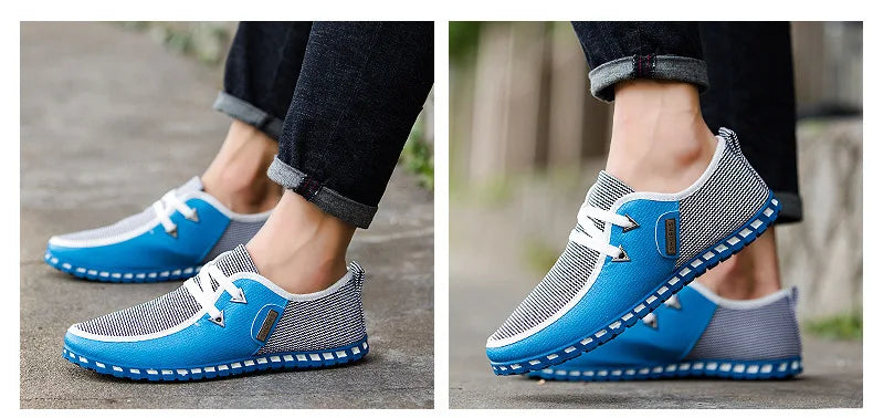 Hot Trendy Men Casual Shoes 2023 Slip-on Comfortable Flat Men's Shoes Concise Lazy Basic Driving Male Shoes New Erkek Ayakkabı