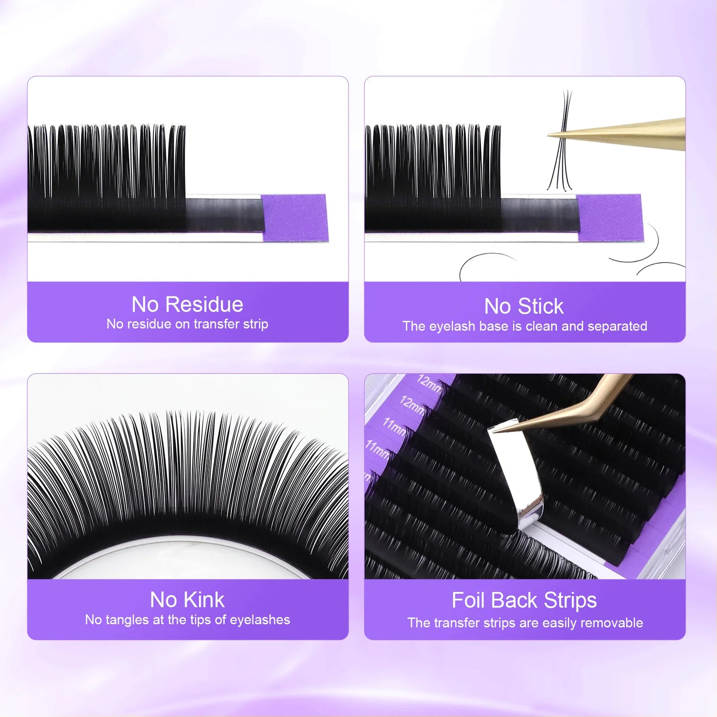 NAGARAKU Eyelash Extension Maquiage Lashes Individual Eyelash Natural Soft Lashes High Quality Synthetic Mink Makeup