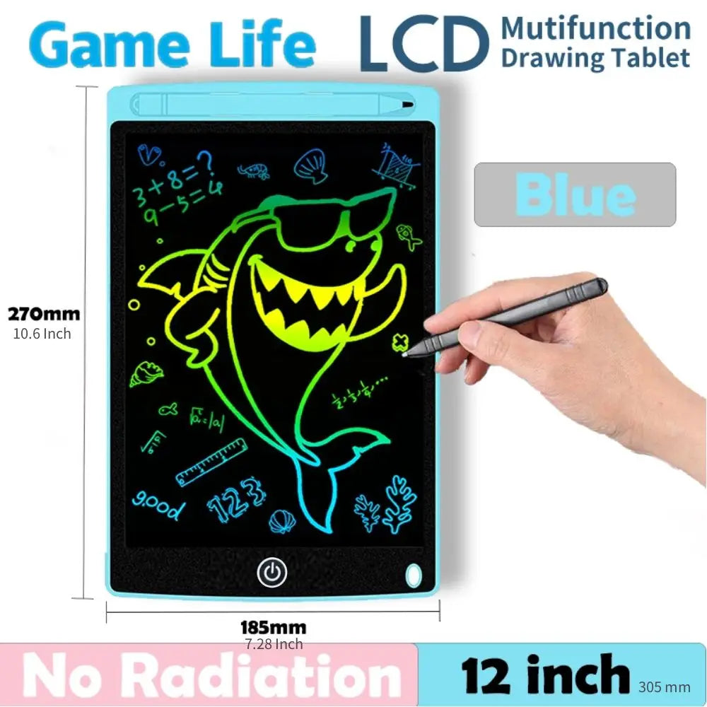 8.5/10/12-inch LCD Screen Drawing Board - Educational Painting and Writing Tablet for Kids - Fun Baby Toy for Boys and Girls Top