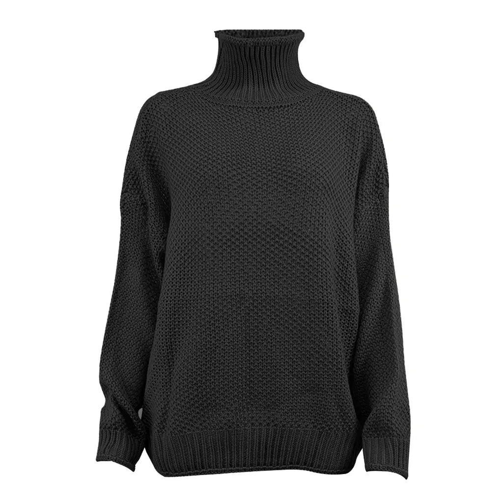 Long Sleeve Coarse Knit Sweater