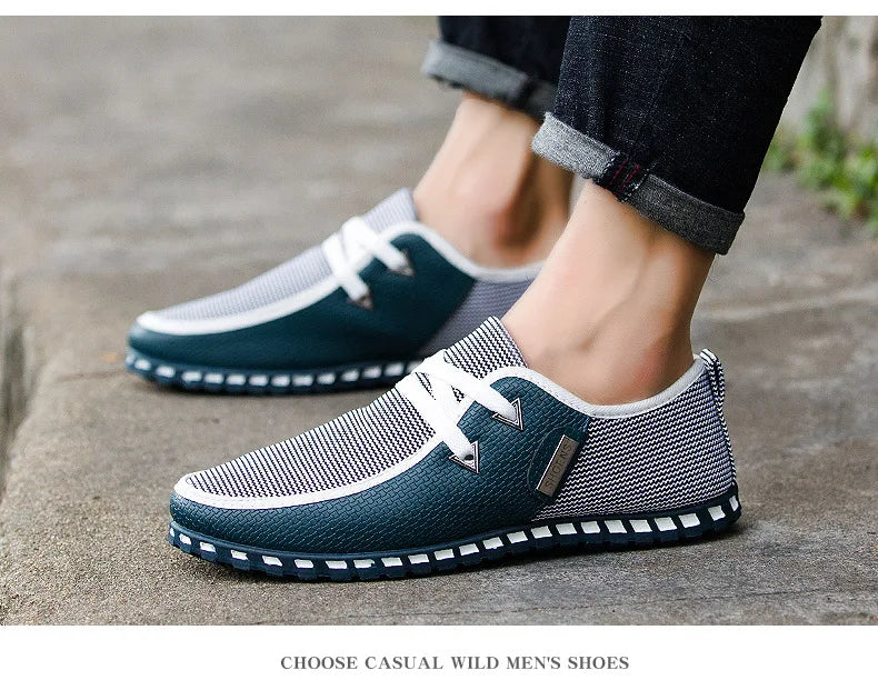 Hot Trendy Men Casual Shoes 2023 Slip-on Comfortable Flat Men's Shoes Concise Lazy Basic Driving Male Shoes New Erkek Ayakkabı