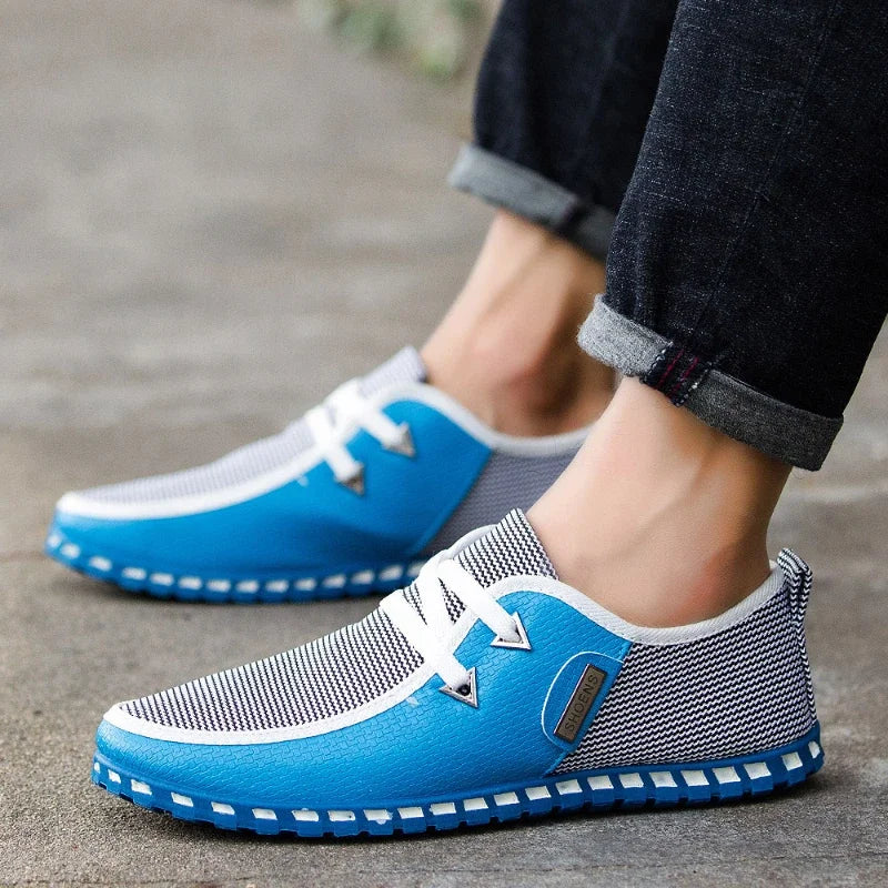 Hot Trendy Men Casual Shoes 2023 Slip-on Comfortable Flat Men's Shoes Concise Lazy Basic Driving Male Shoes New Erkek Ayakkabı