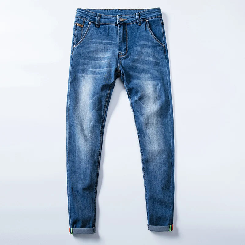 Men Stretch Skinny Jeans