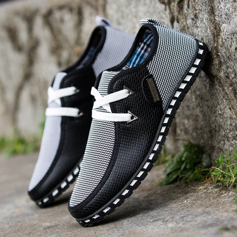 Hot Trendy Men Casual Shoes 2023 Slip-on Comfortable Flat Men's Shoes Concise Lazy Basic Driving Male Shoes New Erkek Ayakkabı