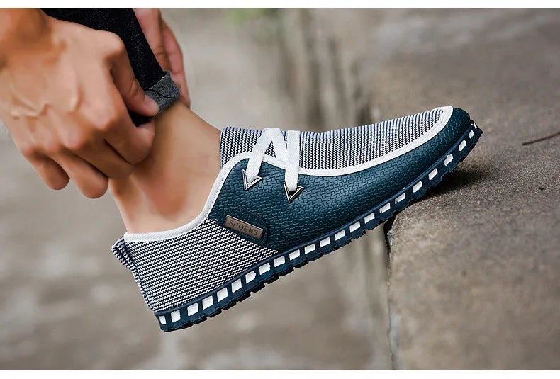 Hot Trendy Men Casual Shoes 2023 Slip-on Comfortable Flat Men's Shoes Concise Lazy Basic Driving Male Shoes New Erkek Ayakkabı