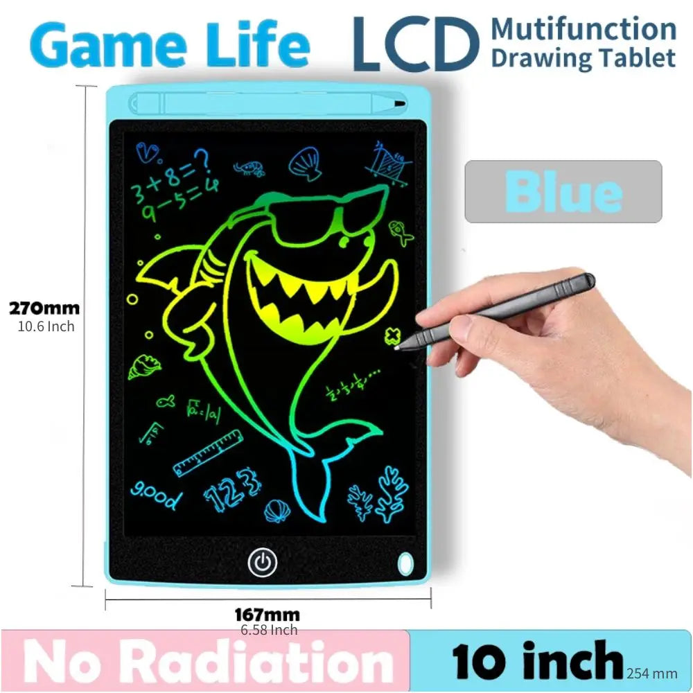 8.5/10/12-inch LCD Screen Drawing Board - Educational Painting and Writing Tablet for Kids - Fun Baby Toy for Boys and Girls Top