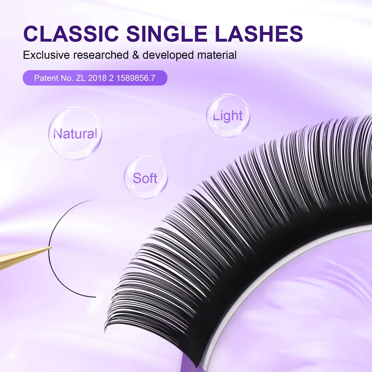 NAGARAKU Eyelash Extension Maquiage Lashes Individual Eyelash Natural Soft Lashes High Quality Synthetic Mink Makeup