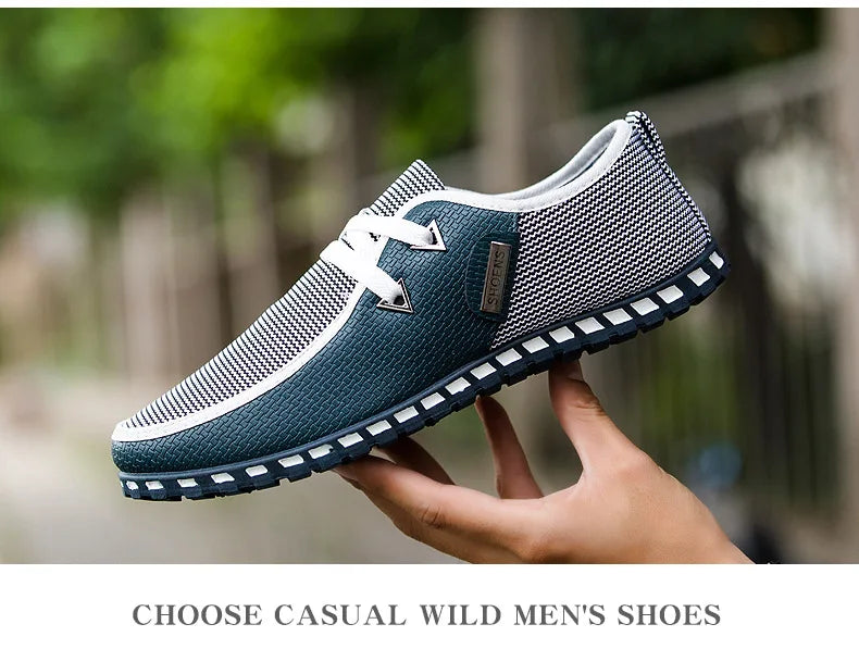 Hot Trendy Men Casual Shoes 2023 Slip-on Comfortable Flat Men's Shoes Concise Lazy Basic Driving Male Shoes New Erkek Ayakkabı