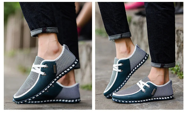 Hot Trendy Men Casual Shoes 2023 Slip-on Comfortable Flat Men's Shoes Concise Lazy Basic Driving Male Shoes New Erkek Ayakkabı