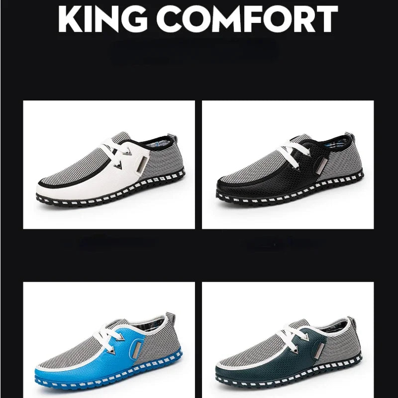 Hot Trendy Men Casual Shoes 2023 Slip-on Comfortable Flat Men's Shoes Concise Lazy Basic Driving Male Shoes New Erkek Ayakkabı